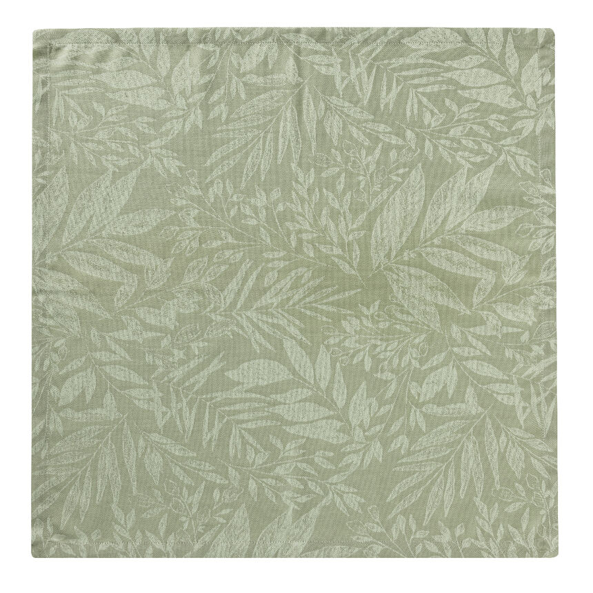 Serviette de table Charmilles Feuillage 45x45 100% coton, , hi-res image number 1